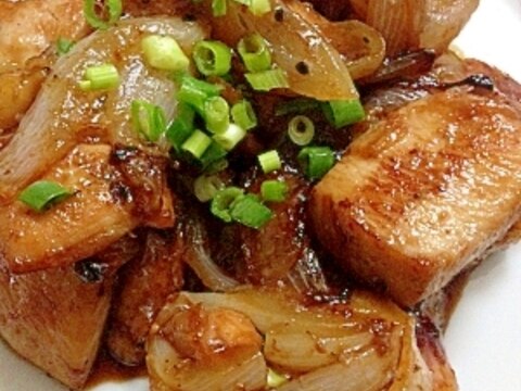 鶏むね肉の豆豉醤照り焼き